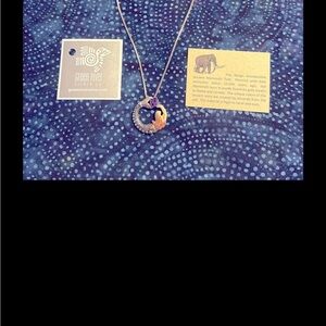 Gorgeous sterling silver mermaid necklace with amethyst and carved mammoth tusk